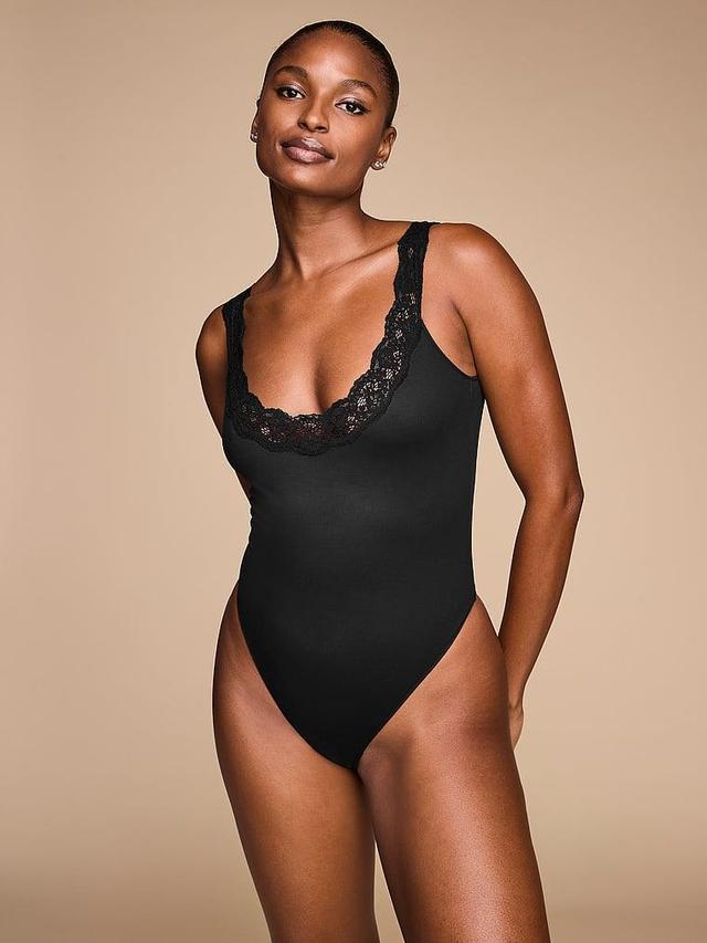 Smooth & Lace Scoop Bodysuit Product Image