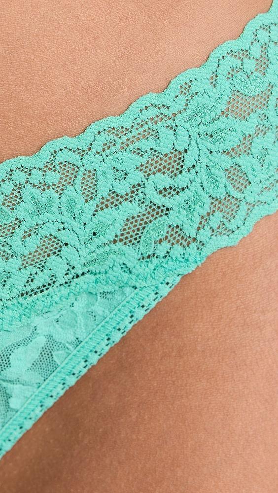 Hanky Panky Signature Lace Original Rise Thong 5 Pack | Shopbop Product Image