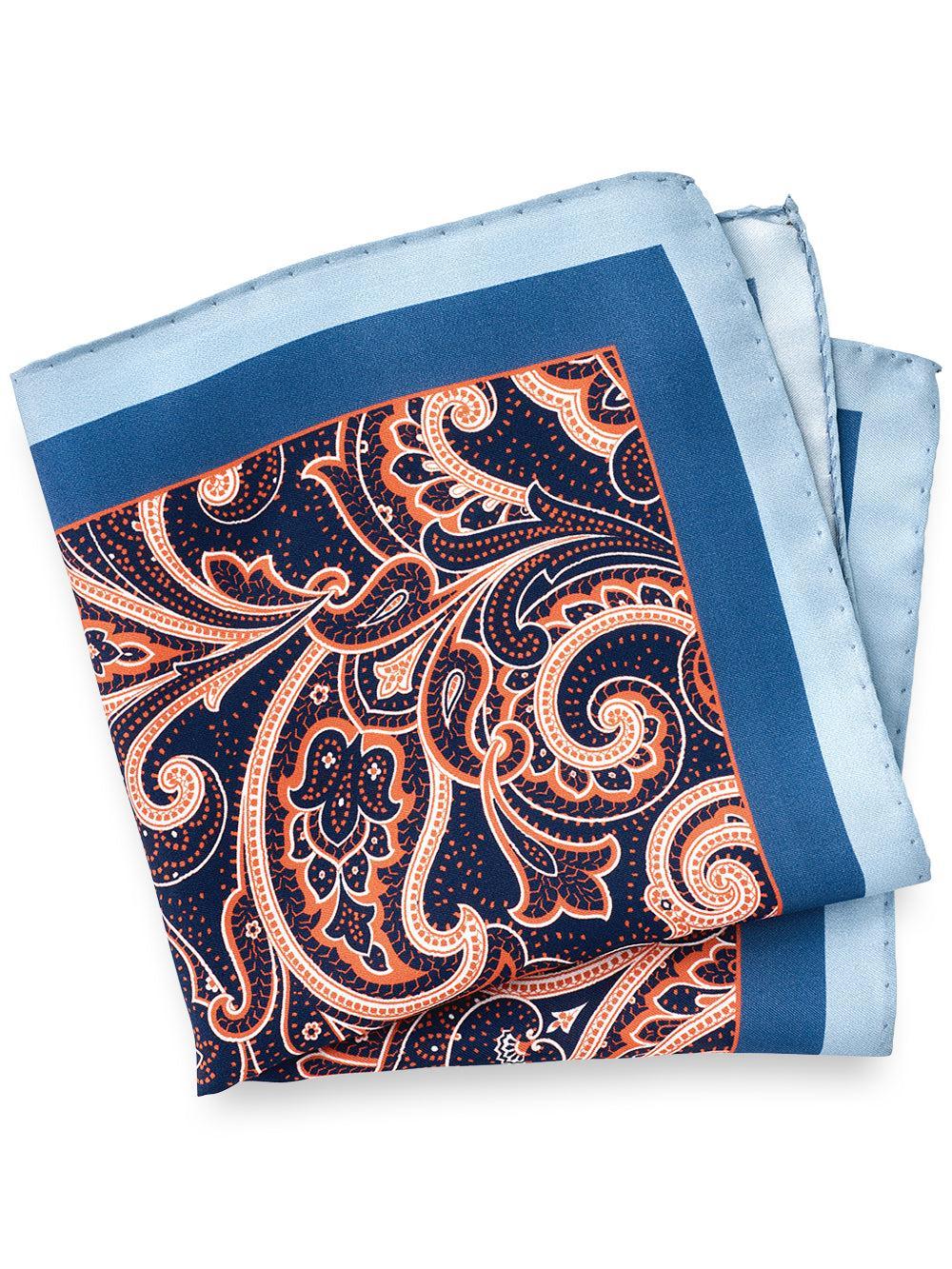 Paisley Silk Pocket Square Product Image