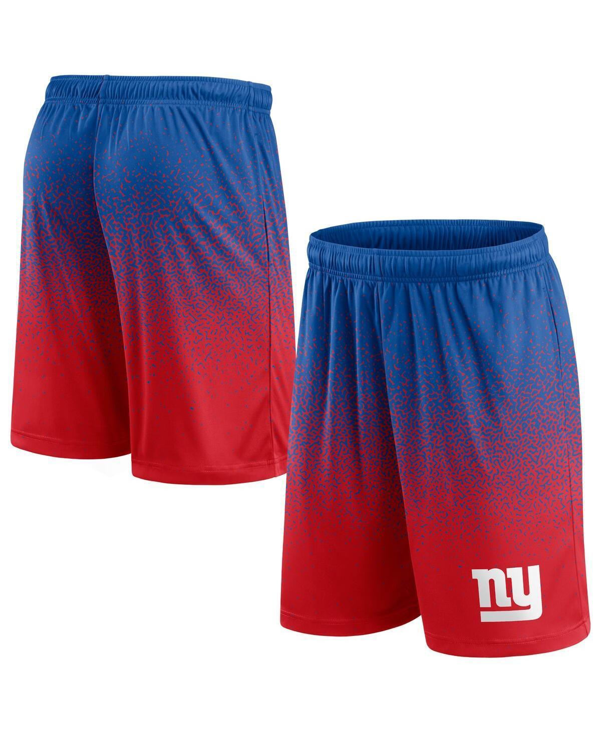 Mens Fanatics Branded Royal/Red New York Giants Ombre Shorts Product Image