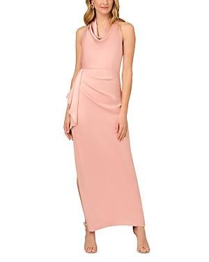 Womens Satin Crepe Gown Product Image