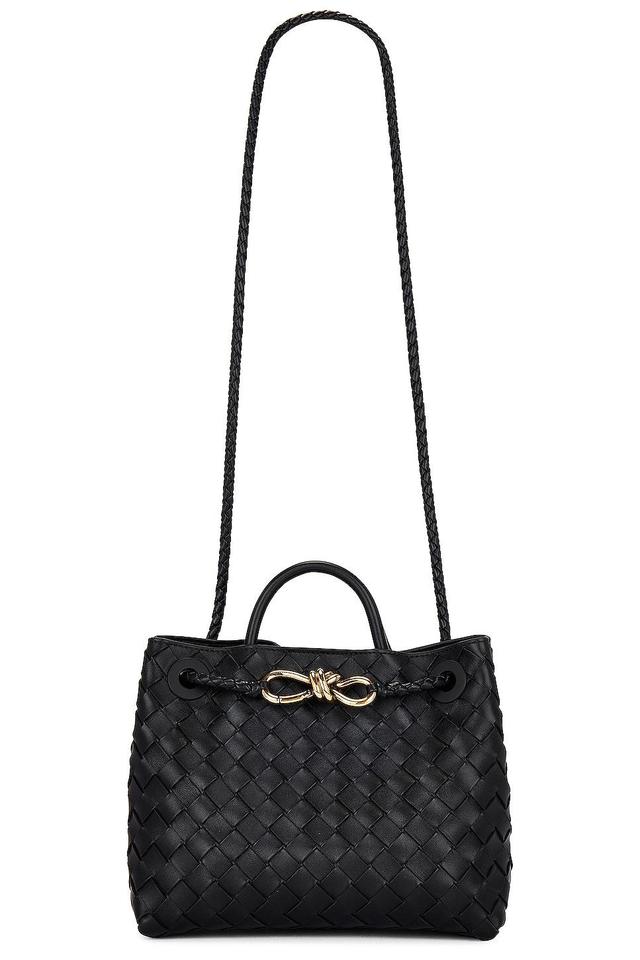 Bottega Veneta Small Andiamo Bag in Black Product Image