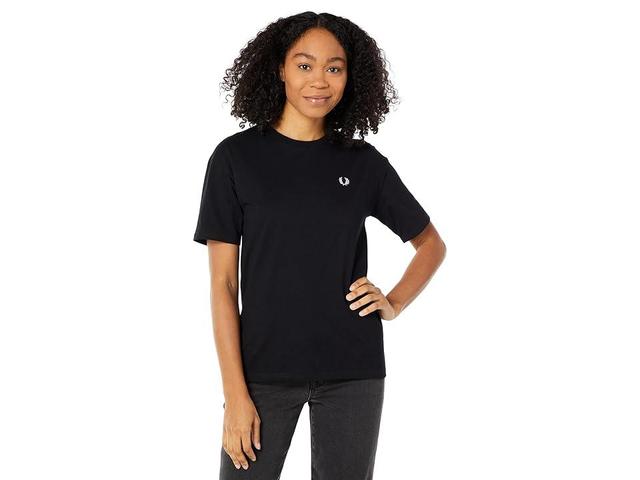 Fred Perry Crew Neck T-Shirt Women's Clothing Product Image