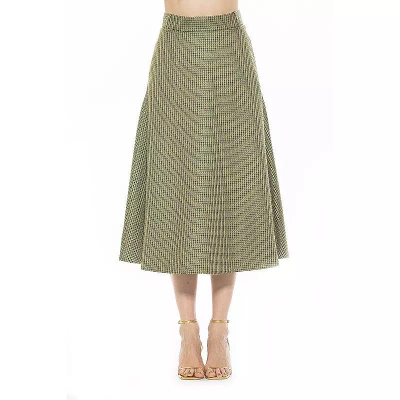 Womens ALEXIA ADMOR Leonie Tweed Full Maxi Skirt Product Image