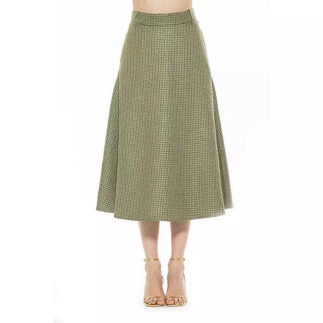 Womens ALEXIA ADMOR Leonie Tweed Full Maxi Skirt Product Image