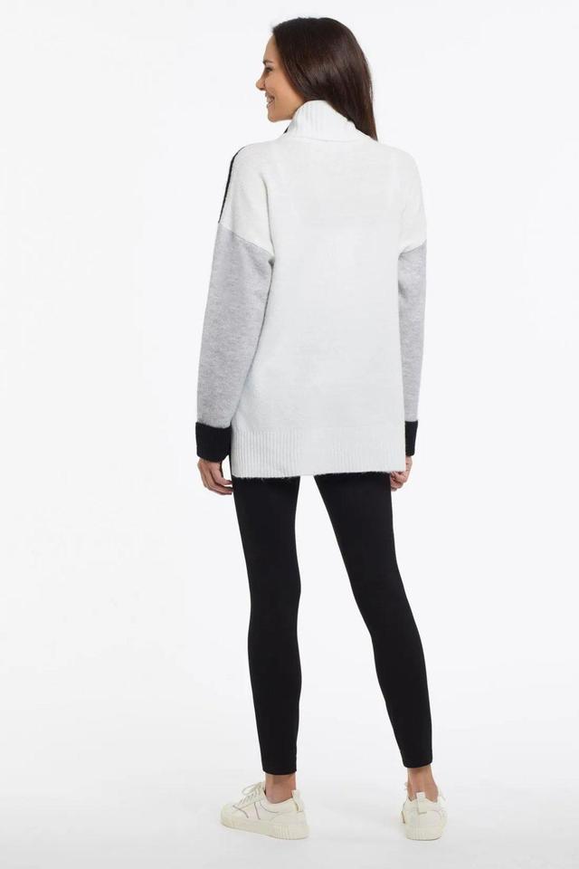 COLOR BLOCK TURTLENECK Female Product Image