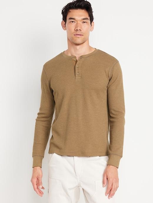 Waffle Henley T-Shirt Product Image