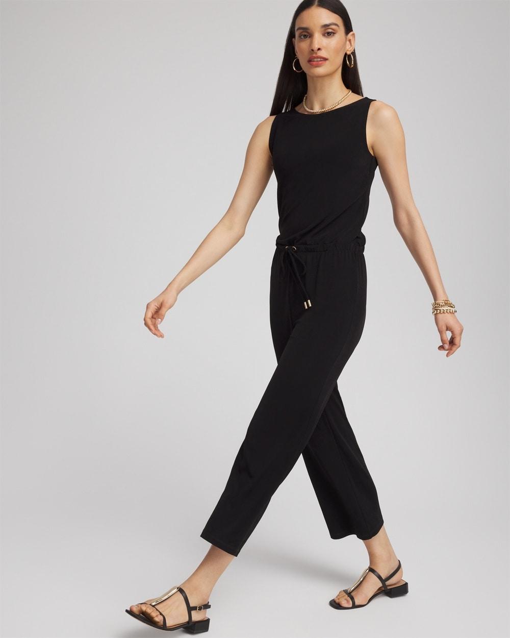 Travelers Tie Waist Jumpsuit Product Image