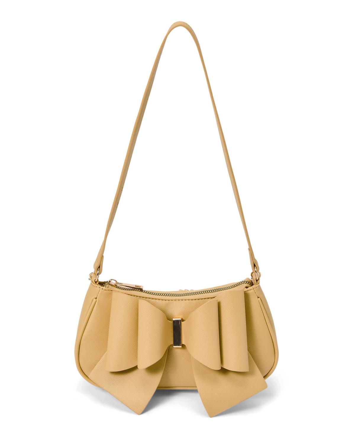 Womens Spring Bow Baguette Shoulder Bag Product Image