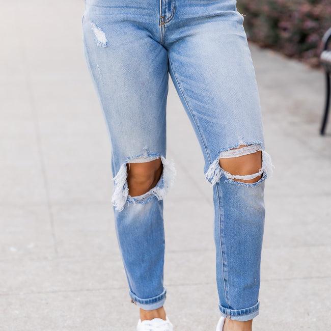 Lesley High Waisted Mom Jeans FINAL SALE Product Image