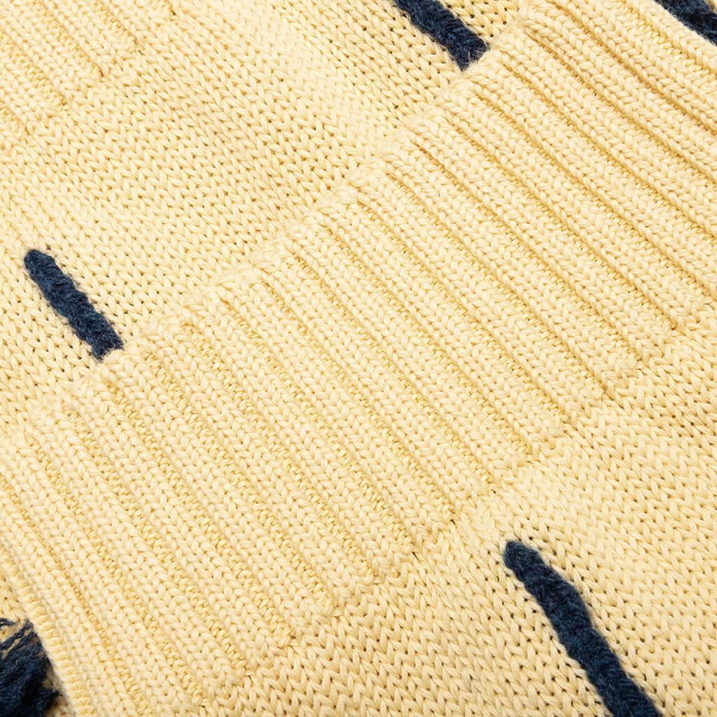 Polo Sweater - Open Yellow Male Product Image