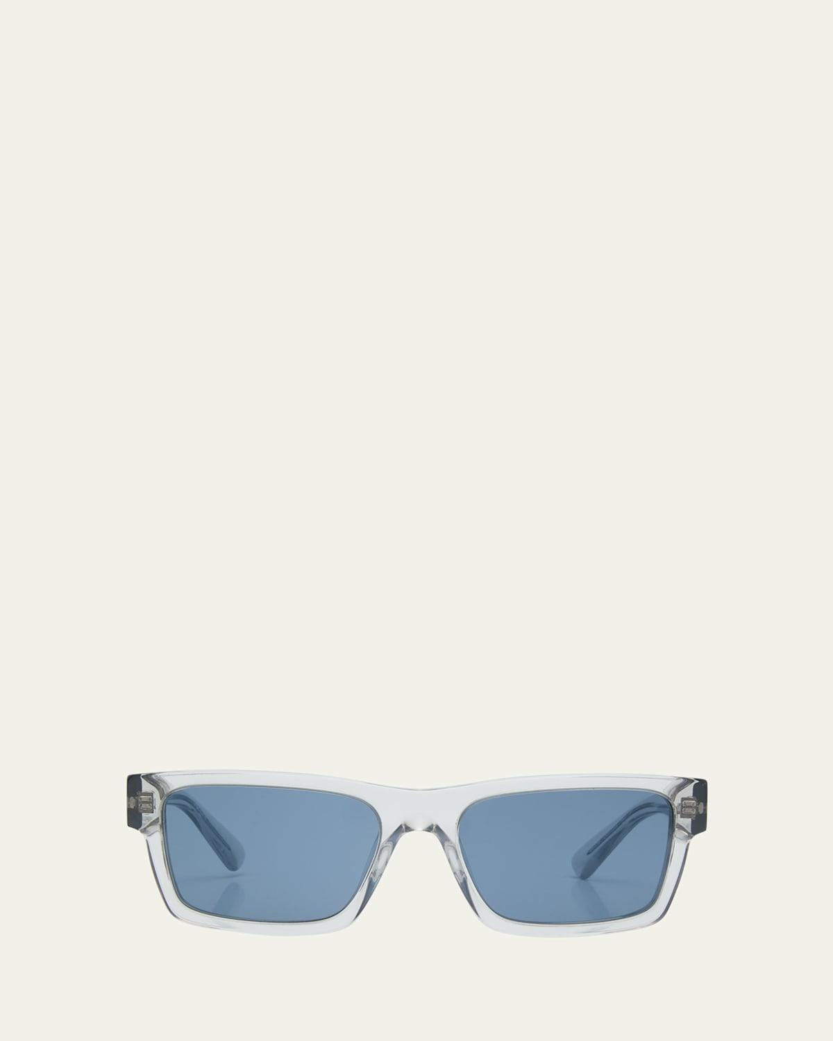 Mens PR 25ZS Acetate Square Sunglasses Product Image