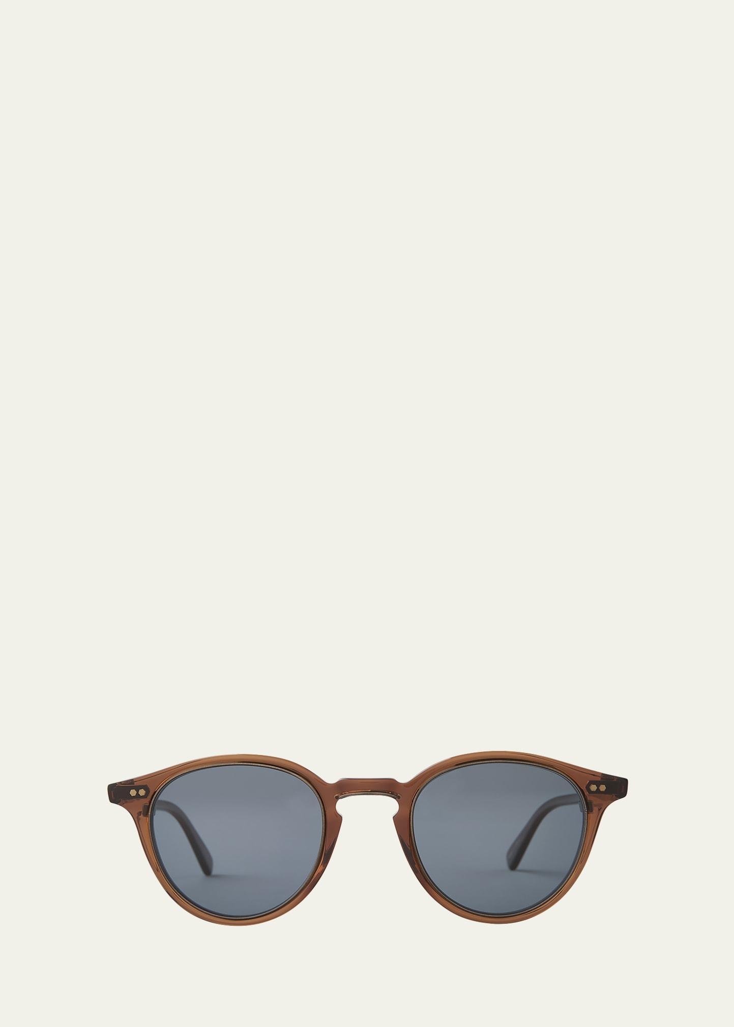 Mens Marmont II Polarized Acetate Round Sunglasses Product Image