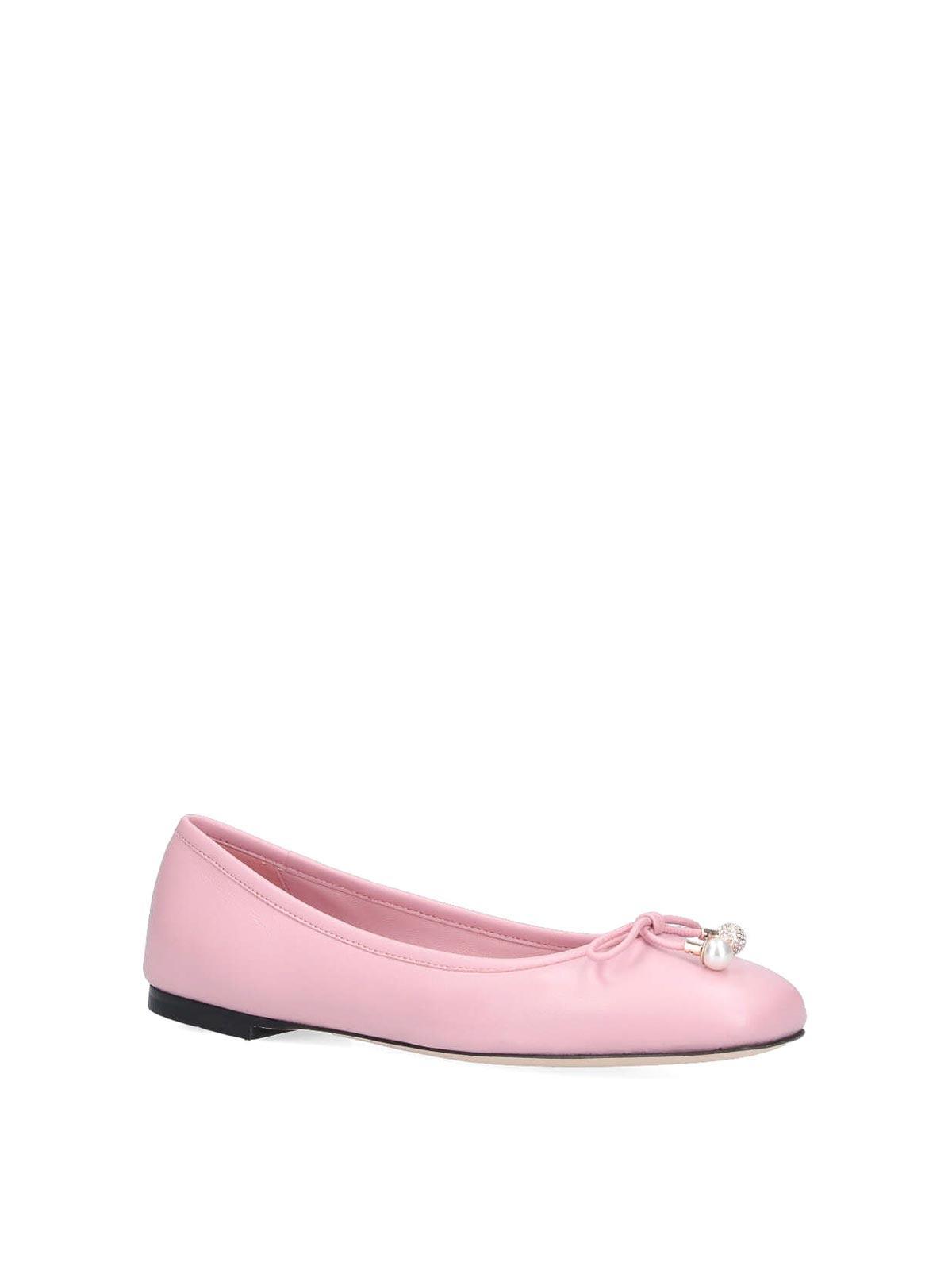 Elme Ballet Flats In Nude & Neutrals Product Image