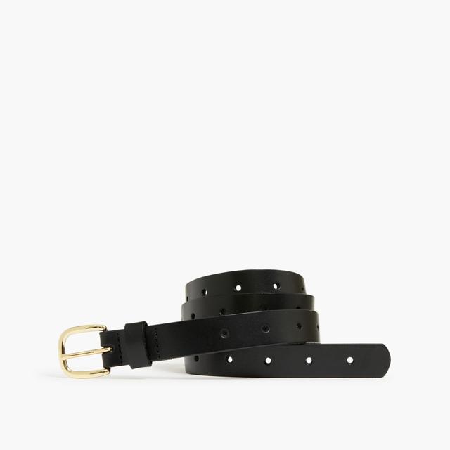 Leather perforated belt Product Image