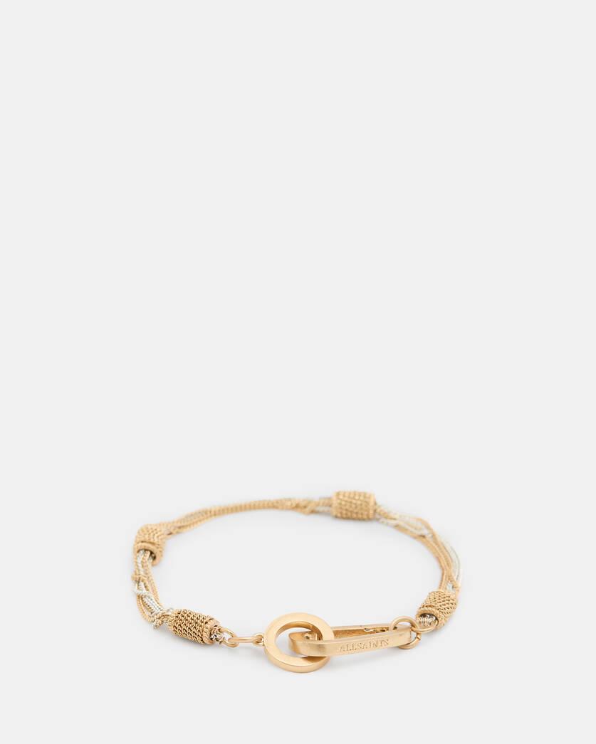 Fleur Two Tone Chain Bracelet Product Image