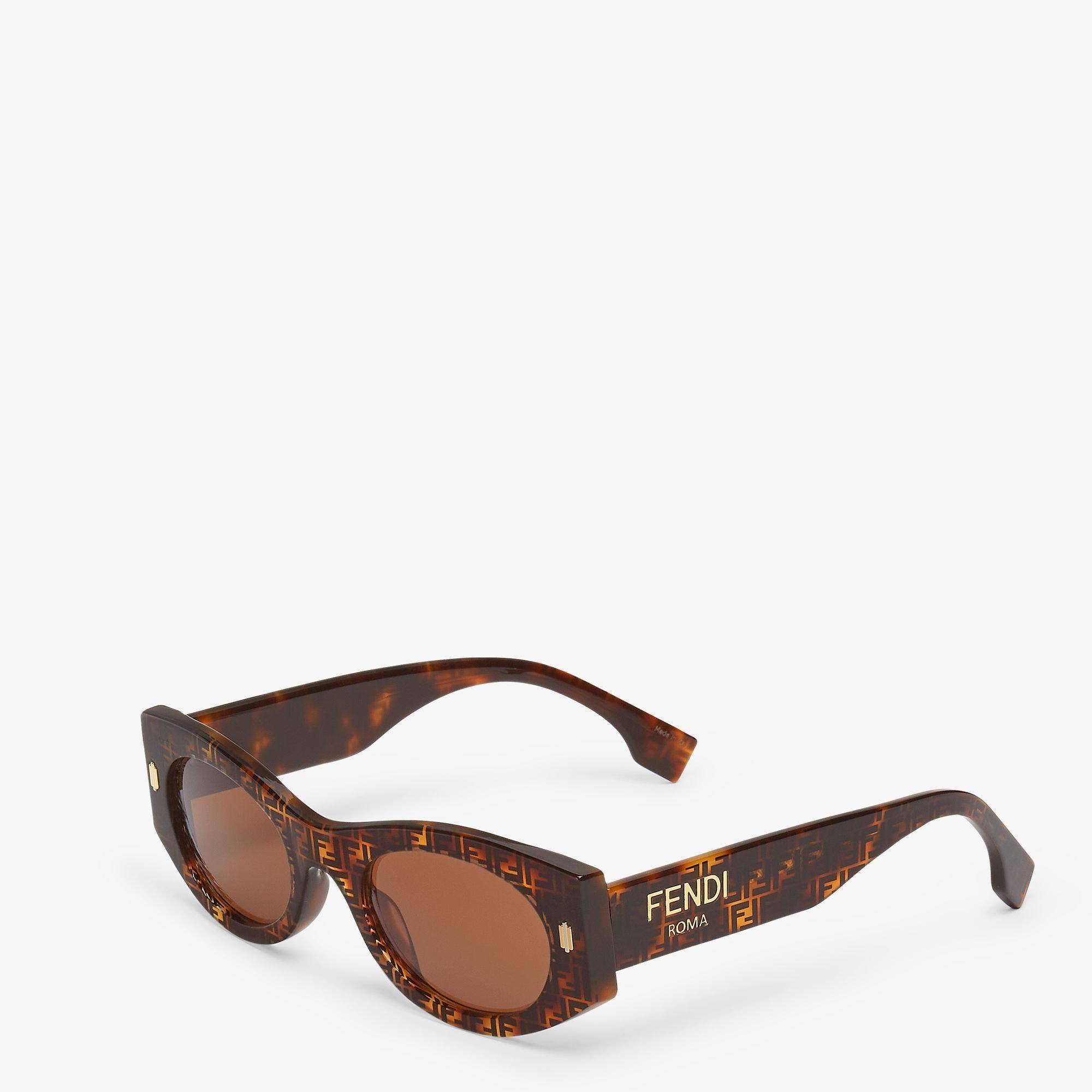 Fendi RomaHavana acetate sunglasses Product Image