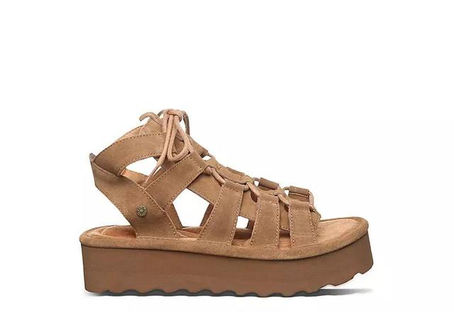 Bearpaw Elevation Womens Platform Gladiator Sandals Product Image