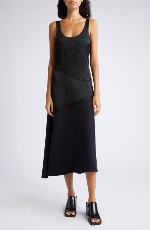 Jil Sander Ajour Seam Satin Slipdress Product Image