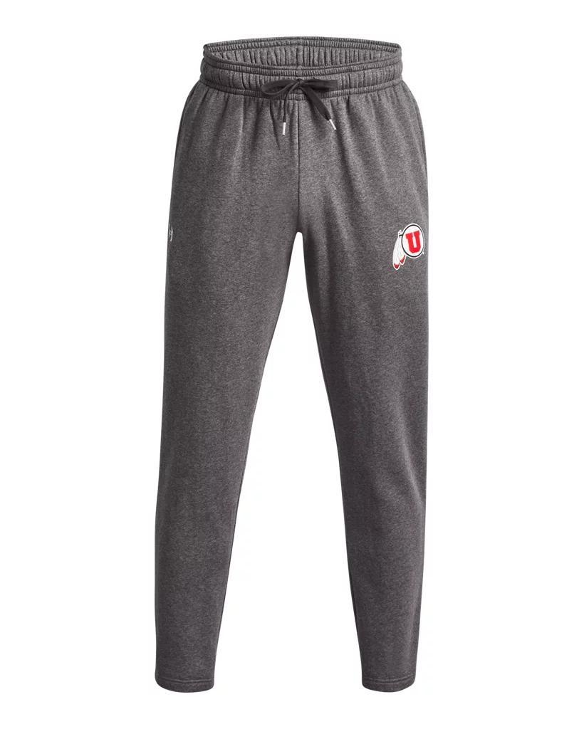 Men's UA All Day Fleece Collegiate Open Bottom Pants Product Image