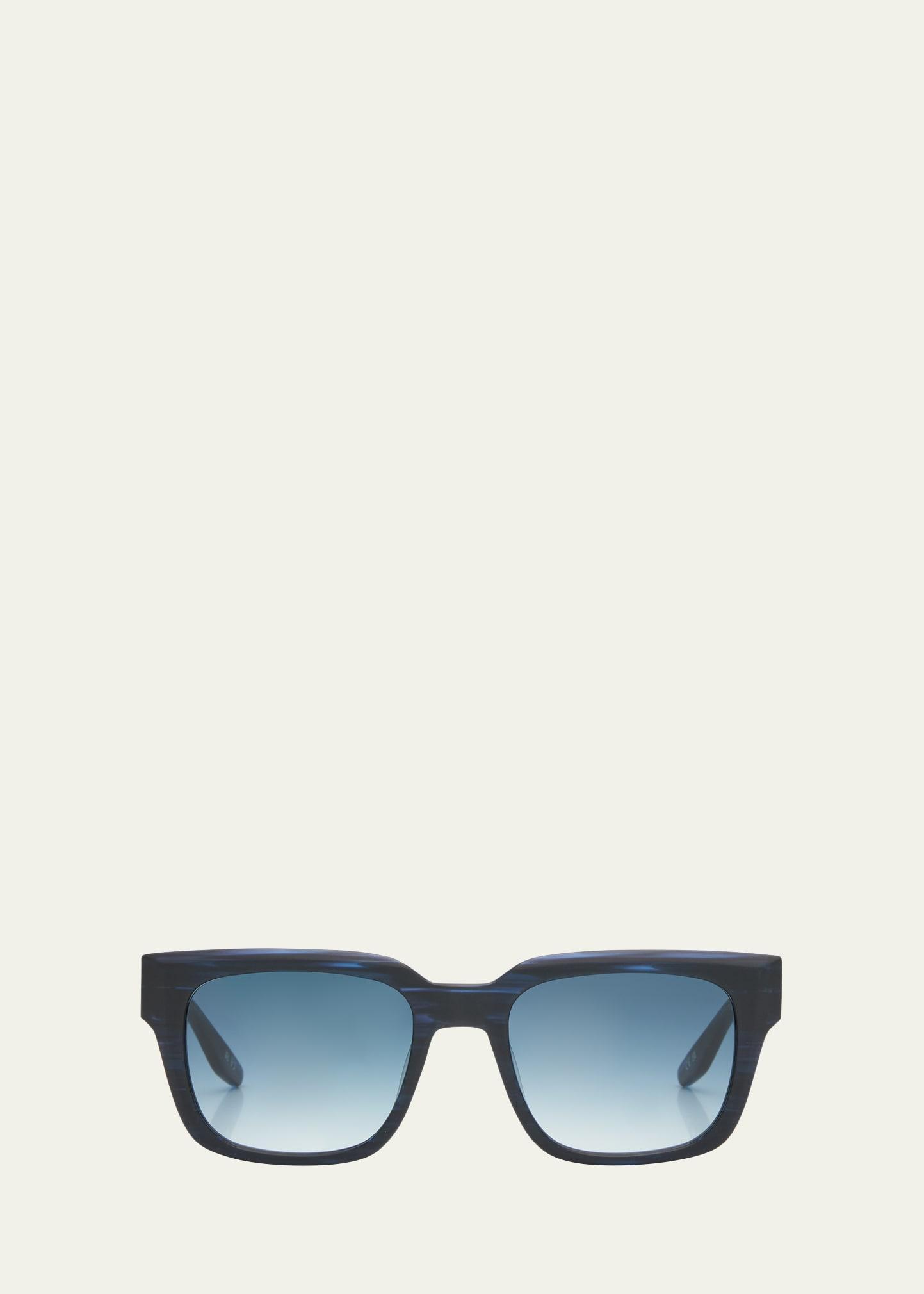 Mens Zander Plastic Rectangle Sunglasses Product Image