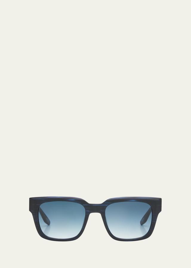 Mens Zander Plastic Rectangle Sunglasses Product Image