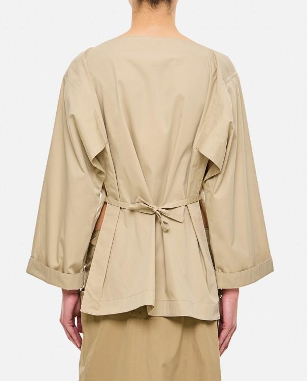 Oversize Open Shirt In Neutrals Product Image