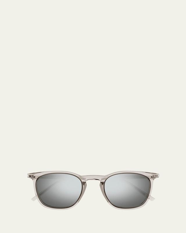 Mens Thin Acetate 49MM Panthos Sunglasses Product Image