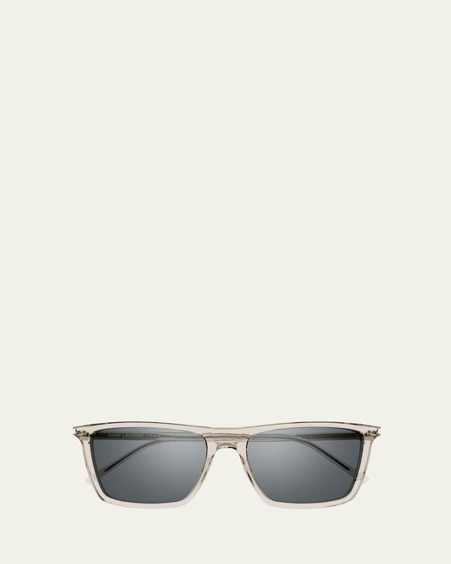 Men's Rectangle Acetate Sunglasses Product Image