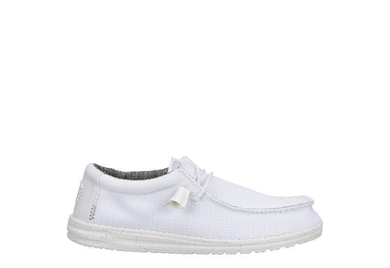 Heydude Mens Wally Knit Wide Slip On Sneaker Product Image