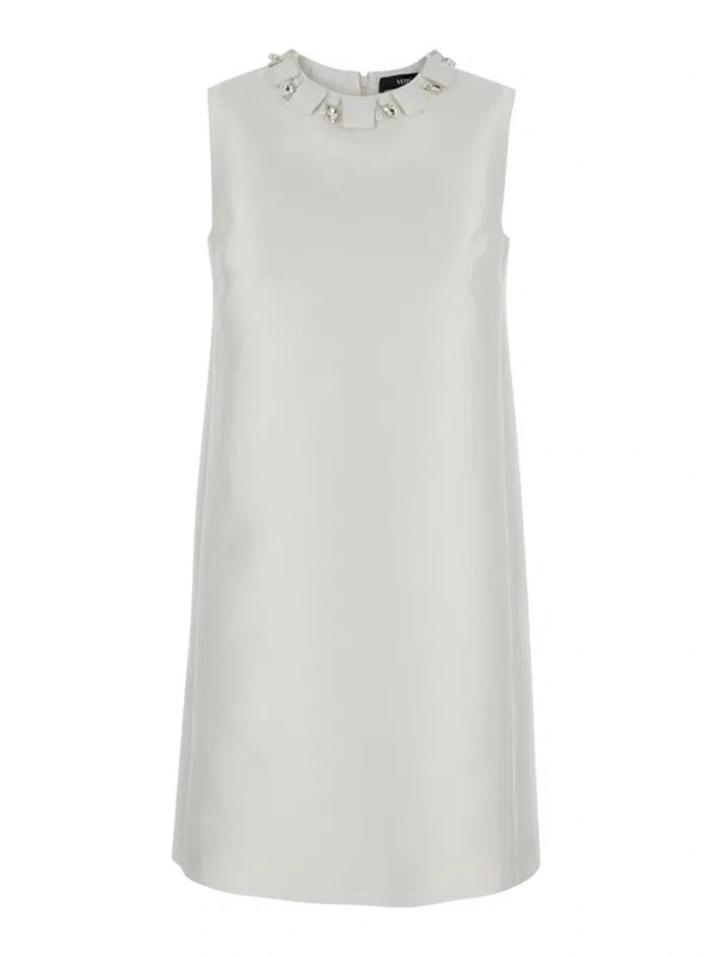 VERSACE Look1 Dress In White Product Image