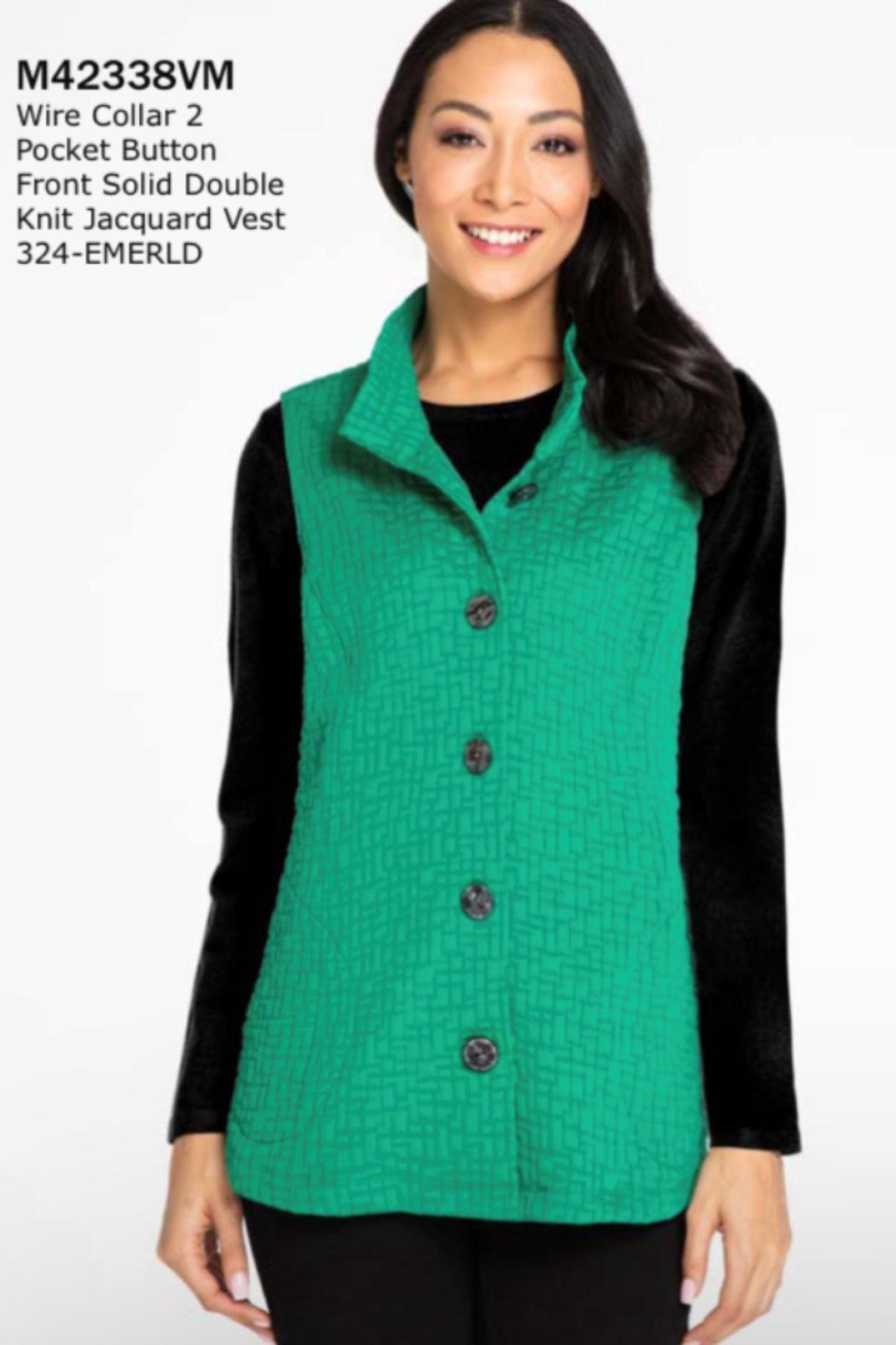 Double Knit Jacquard Vest Female product image