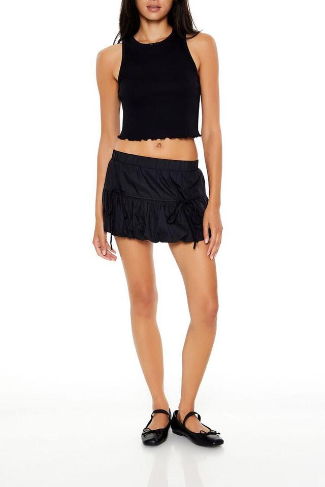 Bubble-Hem Mini Skirt | Forever 21 Product Image