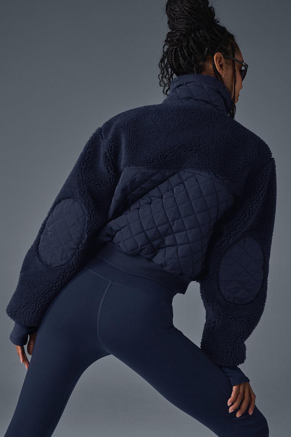 Sherpa Edge Bomber - Navy Female Product Image