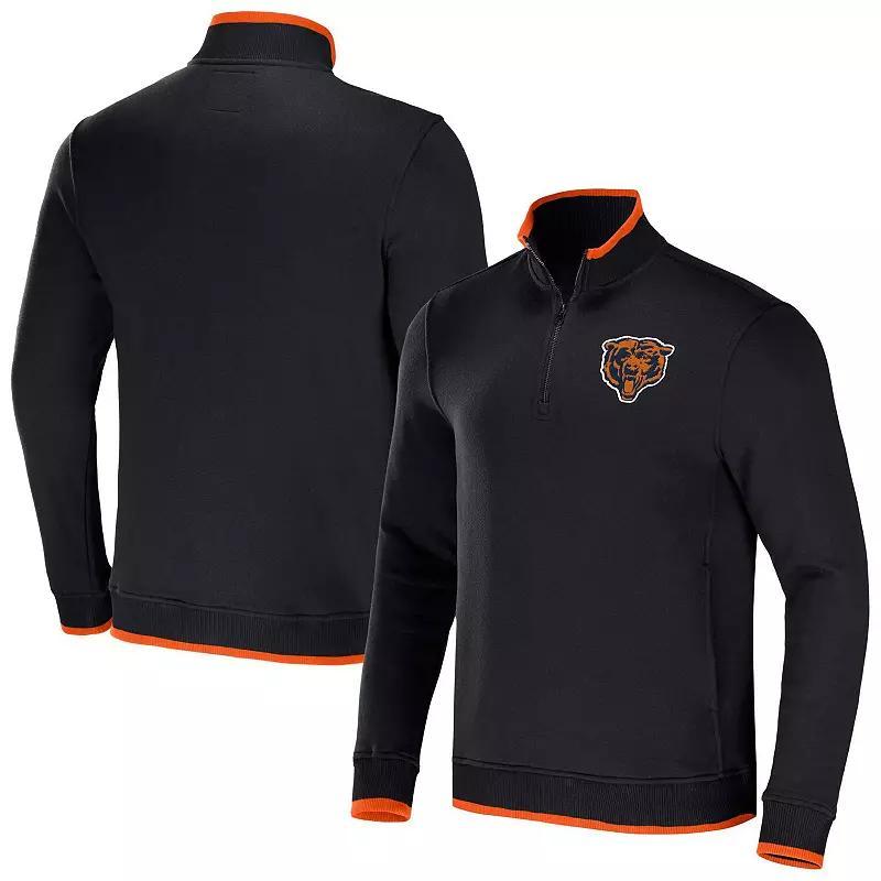 Mens NFL x Darius Rucker Collection by Fanatics Chicago Bears Logo Quarter-Zip Top Product Image