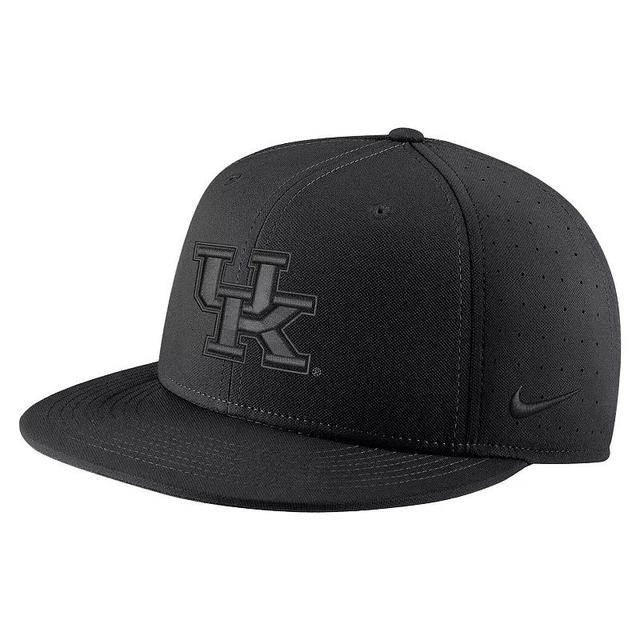 Mens Nike Kentucky Wildcats Triple Performance Fitted Hat Product Image