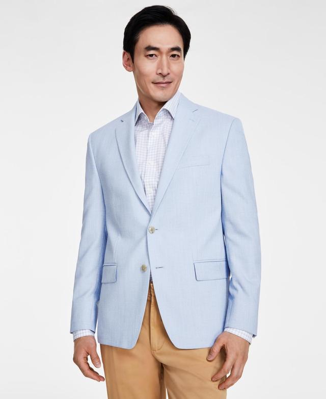 Michael Kors Mens Classic-Fit Herringbone Sport Coat Product Image