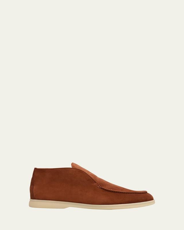 Mens Polacchino Suede Slip-On Chukka Boots Product Image