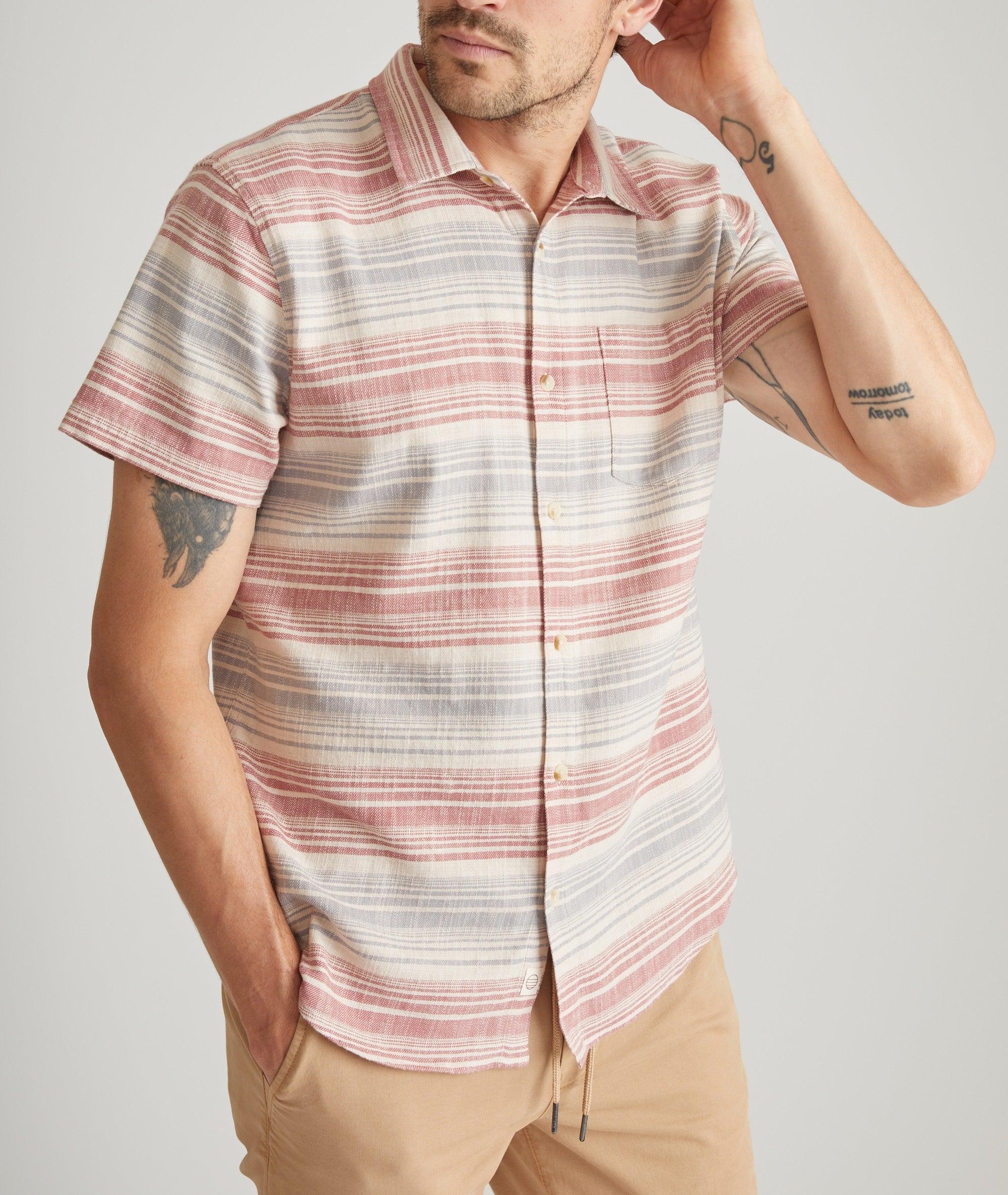 Stretch Selvage Short Sleeve Shirt Product Image