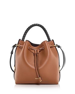 Womens Marcie Leather Bucket Bag Product Image