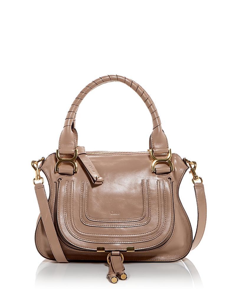 Womens Small Marcie Leather Satchel Product Image