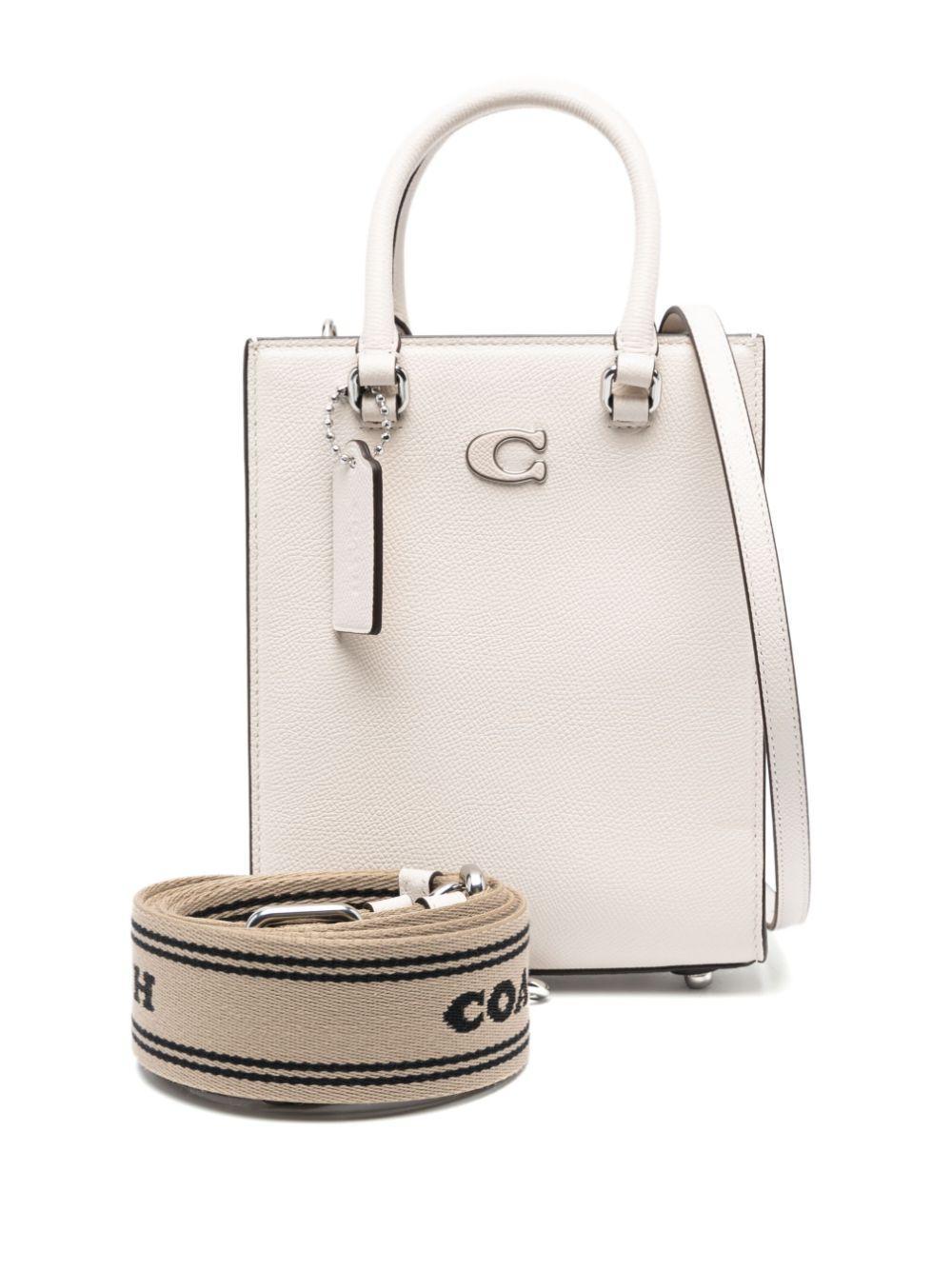 COACH Tote Bag Tote 16 -  - Leder - Weiss In White Product Image