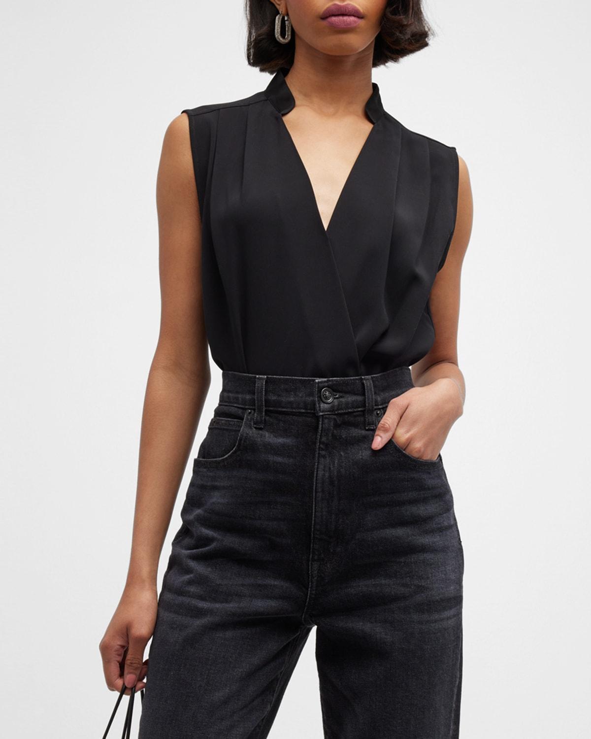 rag & bone Meredith Sleeveless Surplice Top Product Image