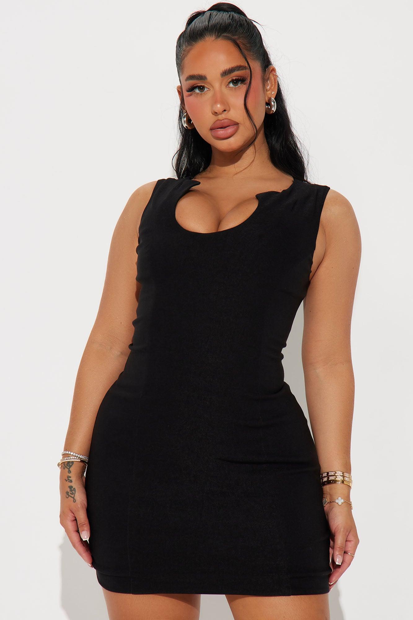 Hightower Mini Dress - Black Product Image