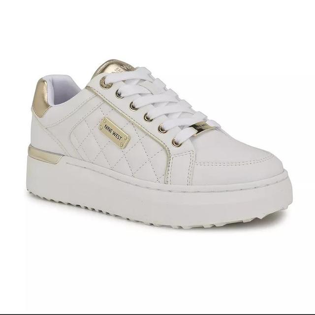 Nine West Cafee Womens Platform Sneakers Product Image