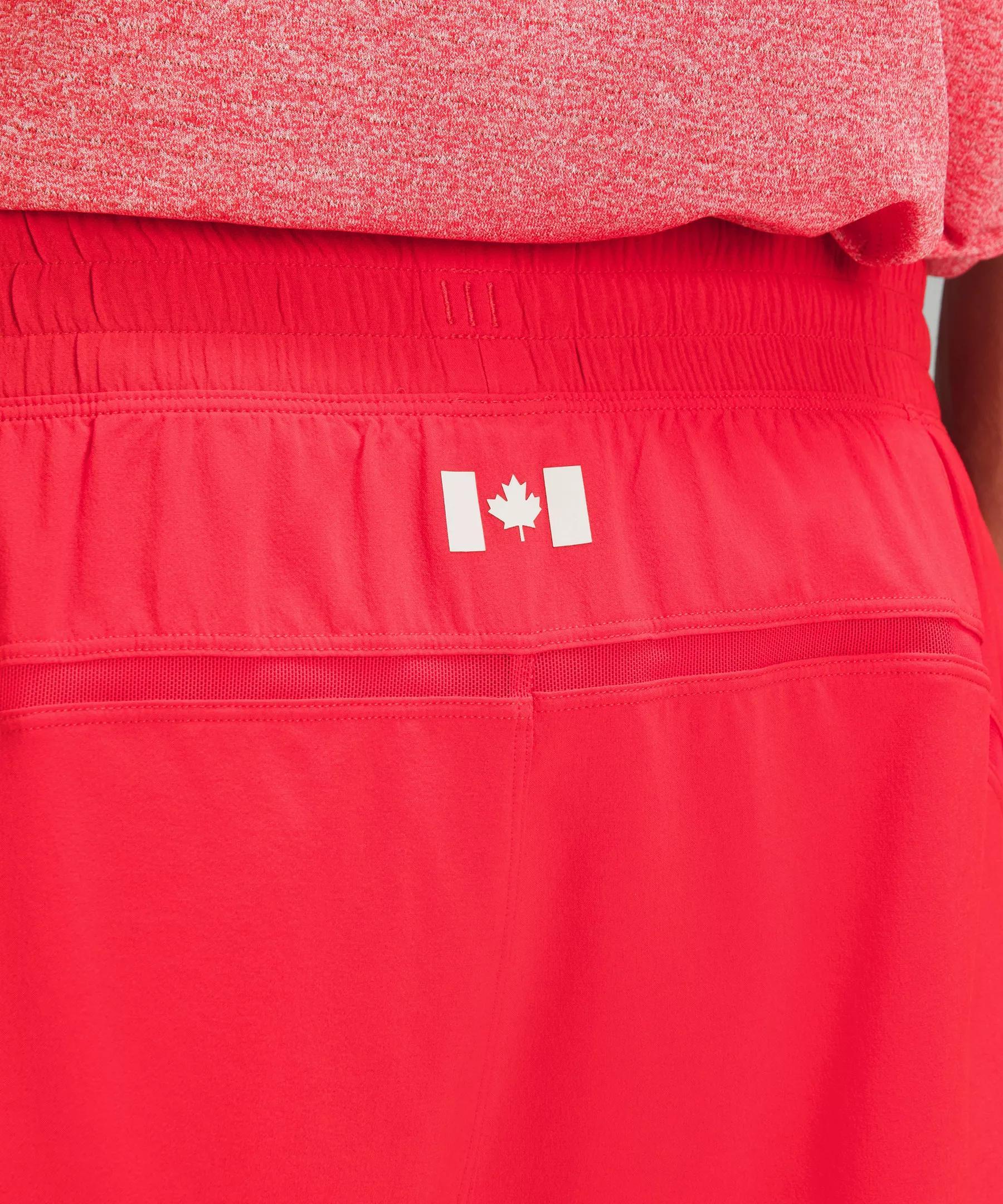 Team Canada Pace Breaker Lined Short 5" *COC Logo Product Image