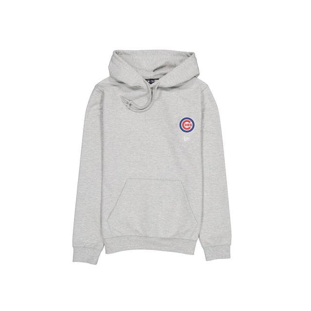 Chicago Cubs Logo Essentials Gray Hoodie Male Product Image