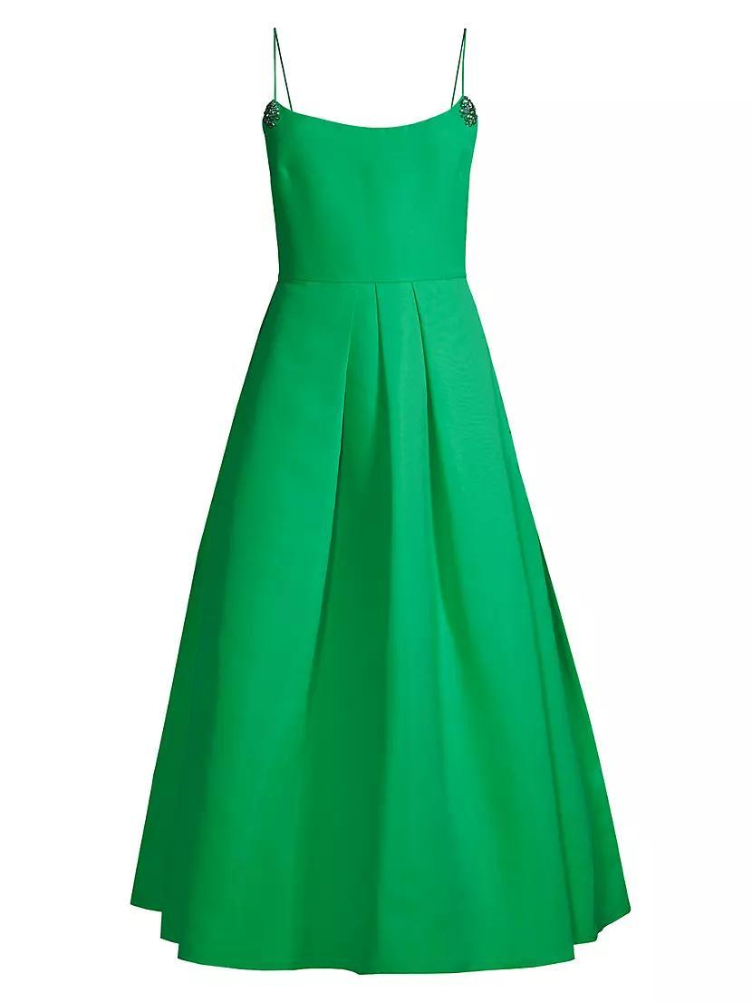 Audra Pleated Cocktail Dress Product Image