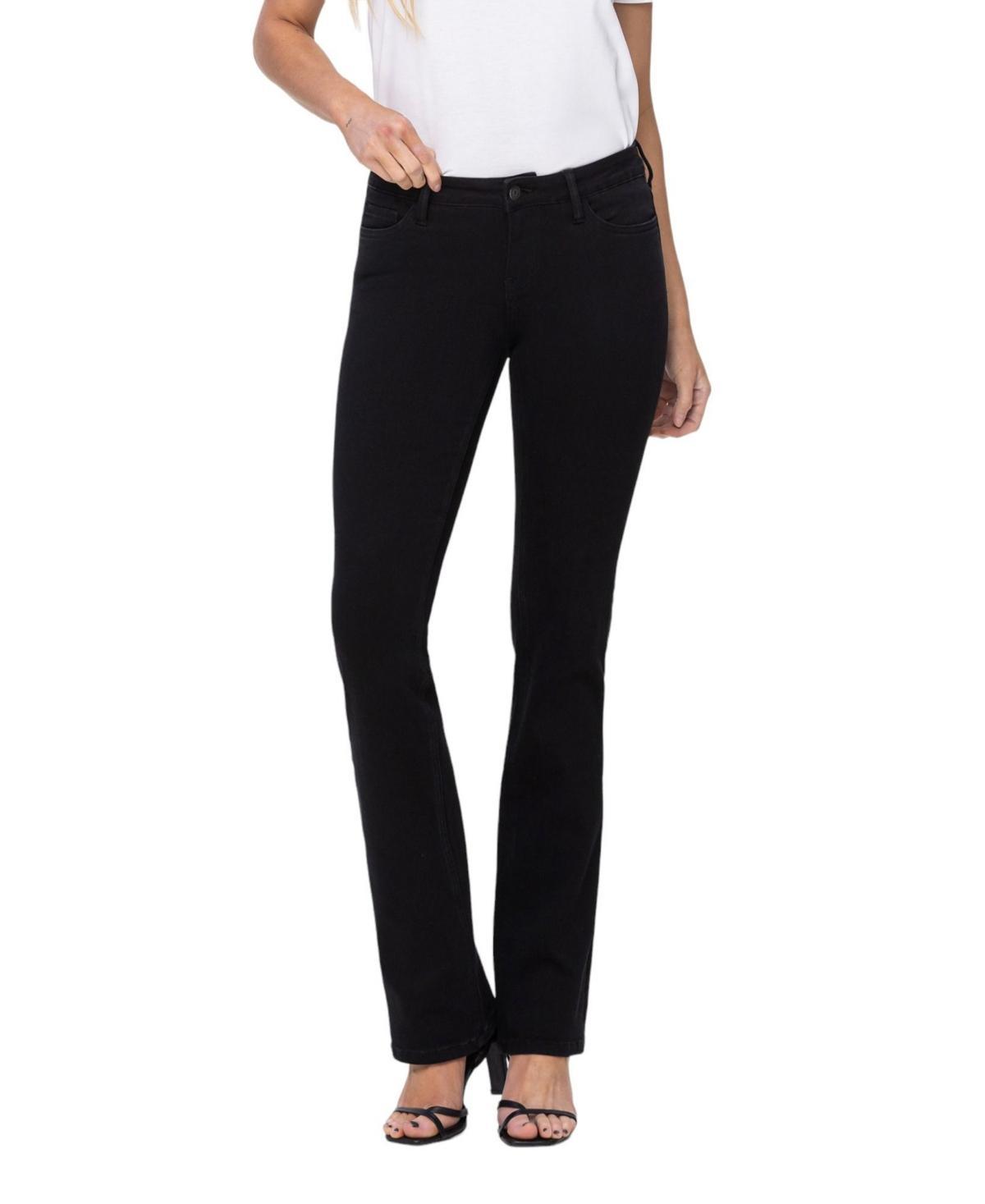 Flying Monkey Womens Low Rise Bootcut Jeans Product Image