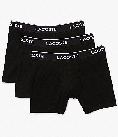 Lacoste Branded Waist Long Stretch Classic Boxer Briefs 3 Product Image